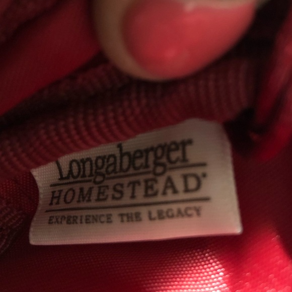 Longaberger Small Cosmetic Case with Mirror - Picture 8 of 11